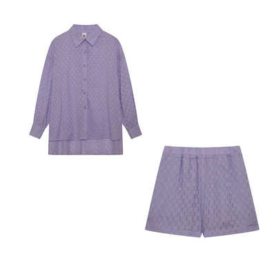 Wynn™ | Chic Shirt & Shorts Set