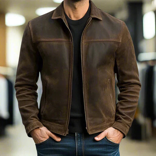 Tobias™ |  Leather Jacket