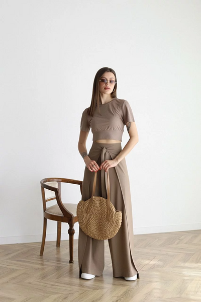Isolde™ | Wide-Crop Trousers