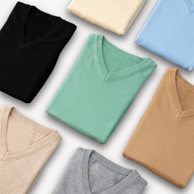 Bramwell™ | Cashmere V-Neck Sweater