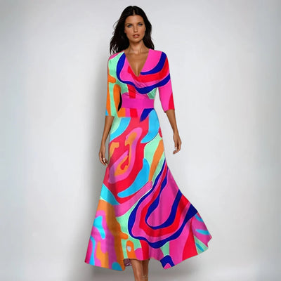 Seraphina™ | Printed Maxi Dress