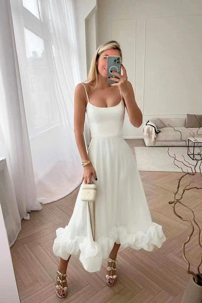 Cynthia™ | Elegant Ruffle Dress