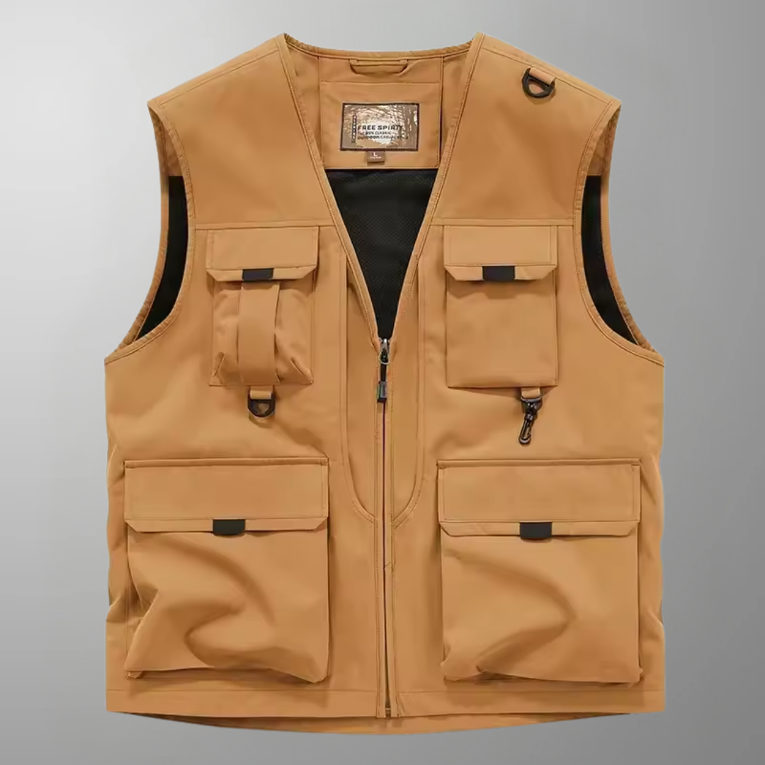 Gilbert™ | Elegant Cargo Vest