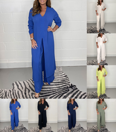 Tilly™ | Casual V-Neck Co-Ord