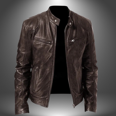 Thomas™ | Handcrafted Leather Jacket