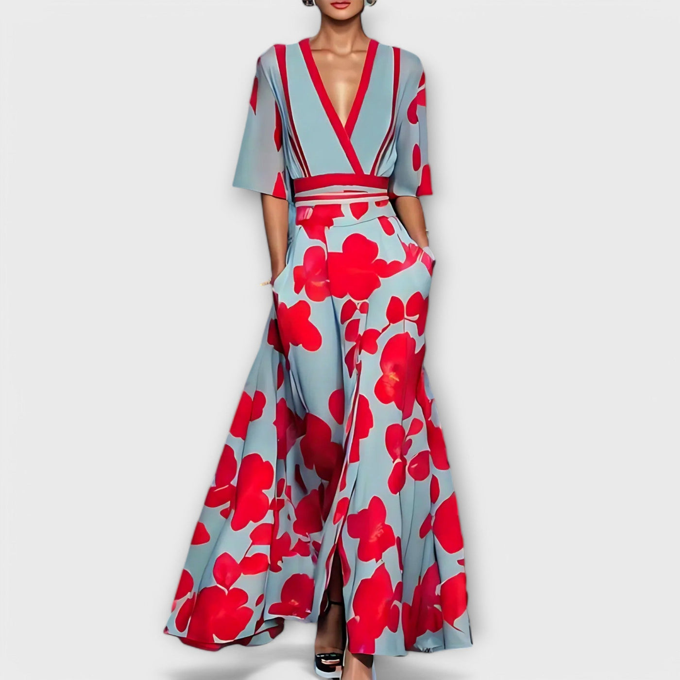 Elise™ | Elegant Floral Dress