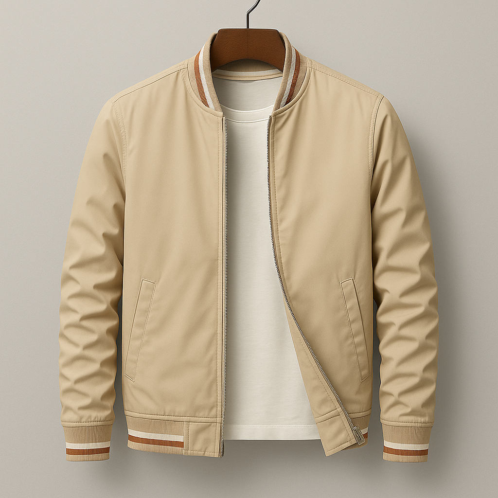 Stripes™ | Chic Bomber Jacket