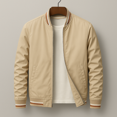 Stripes™ | Chic Bomber Jacket