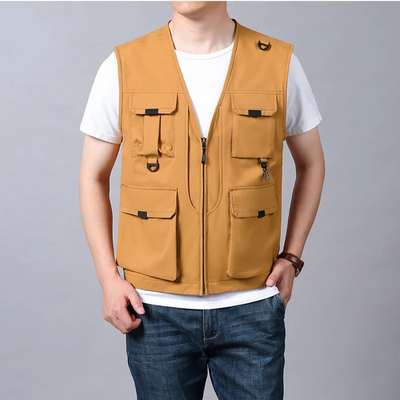 Gilbert™ | Elegant Cargo Vest