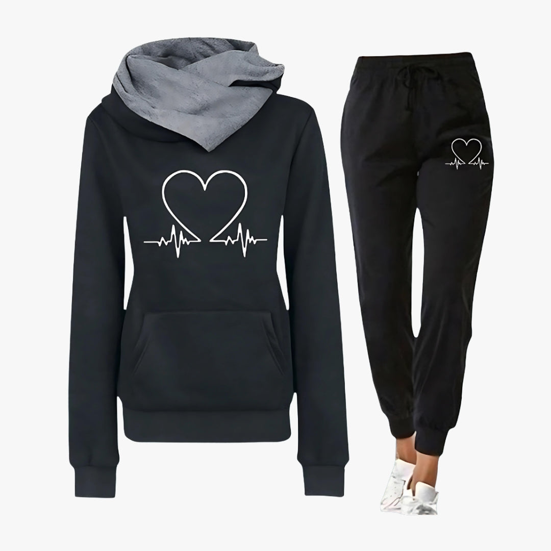 Carmen™ | Heartbeat Hoodie Co-ord
