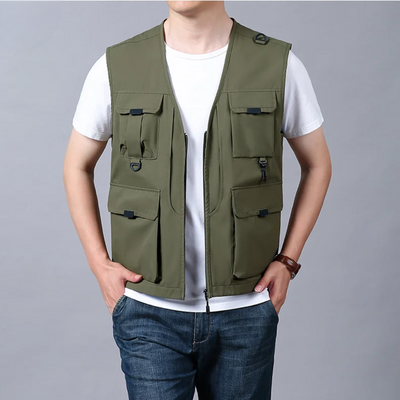Gilbert™ | Elegant Cargo Vest