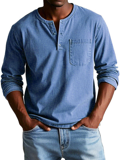 Ellis Wade™ | Vintage Henley Shirt