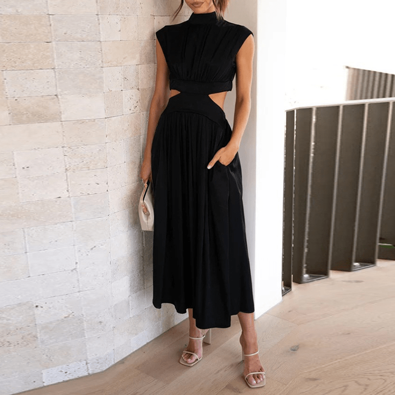 Bianca™ | Sleeveless Cut-out Dress