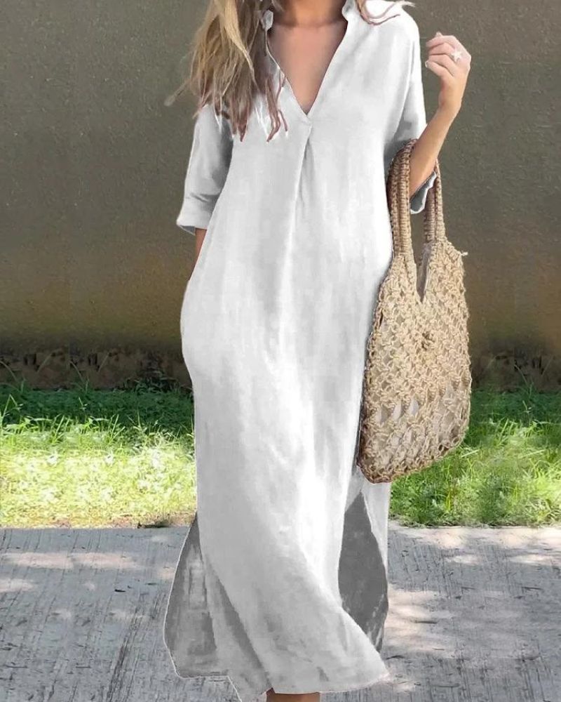 Simba™ | Linen Pocket Dress
