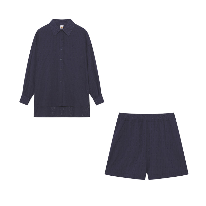 Wynn™ | Chic Shirt & Shorts Set