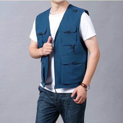 Gilbert™ | Elegant Cargo Vest