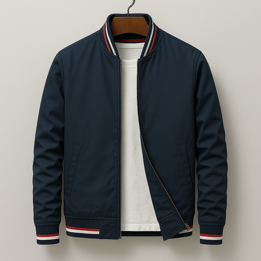 Stripes™ | Chic Bomber Jacket