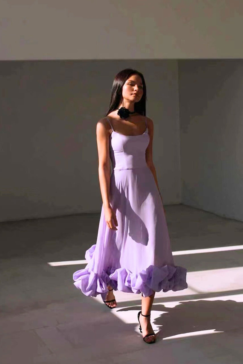 Cynthia™ | Elegant Ruffle Dress