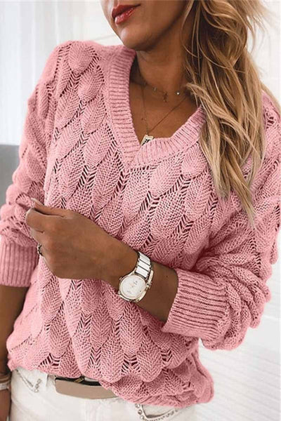 Delaney™ | Refined V-Neck Sweater