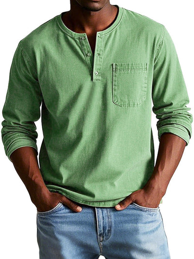 Ellis Wade™ | Vintage Henley Shirt