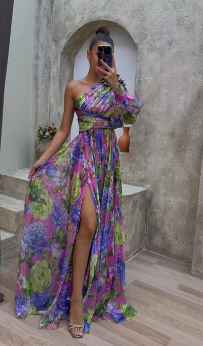 Colette™ | One-Shoulder Dress
