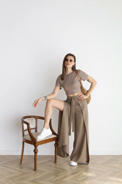 Isolde™ | Wide-Crop Trousers