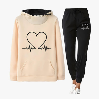 Carmen™ | Heartbeat Hoodie Co-ord