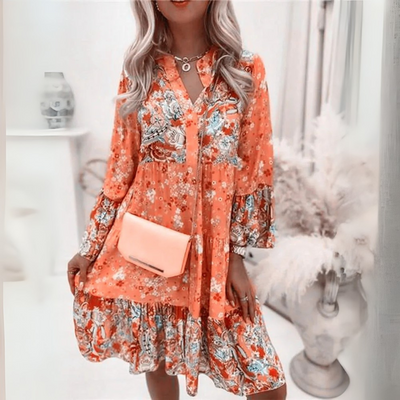 Emmett™ | Button Floral Dress