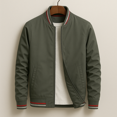 Stripes™ | Chic Bomber Jacket