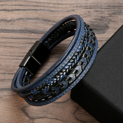 Ragnar™ | Leather Braided Viking Bracelet