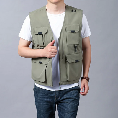 Gilbert™ | Elegant Cargo Vest