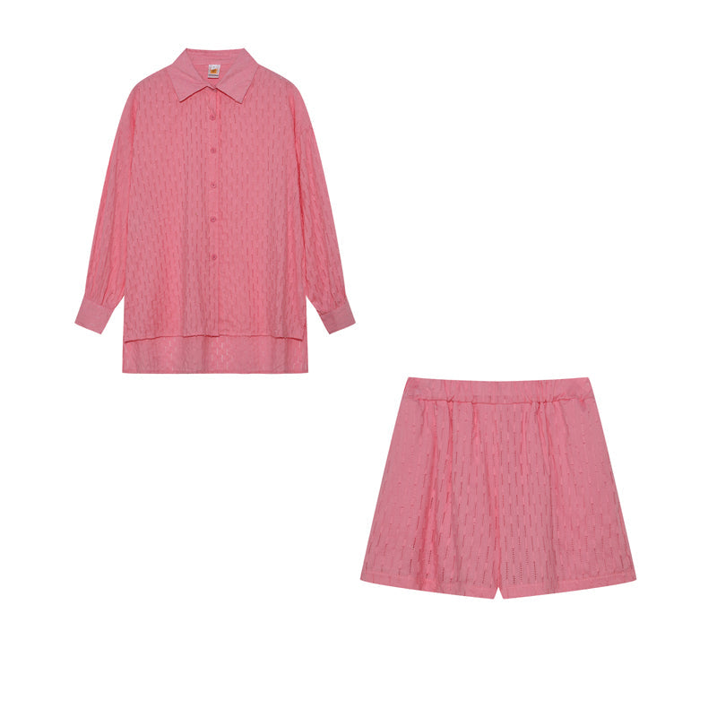 Wynn™ | Chic Shirt & Shorts Set