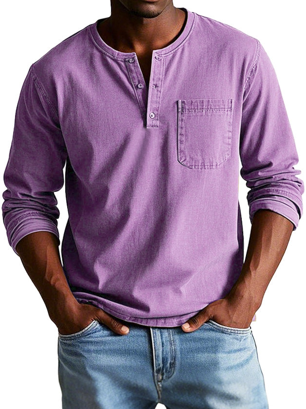 Ellis Wade™ | Vintage Henley Shirt