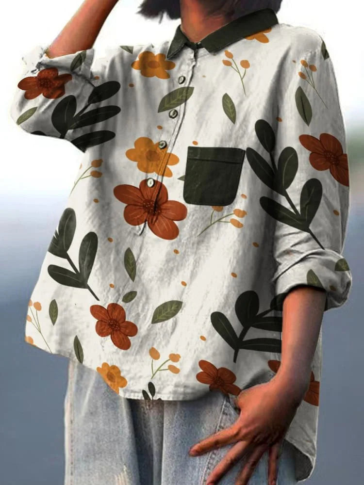Winika™ | Botanic Art Shirt
