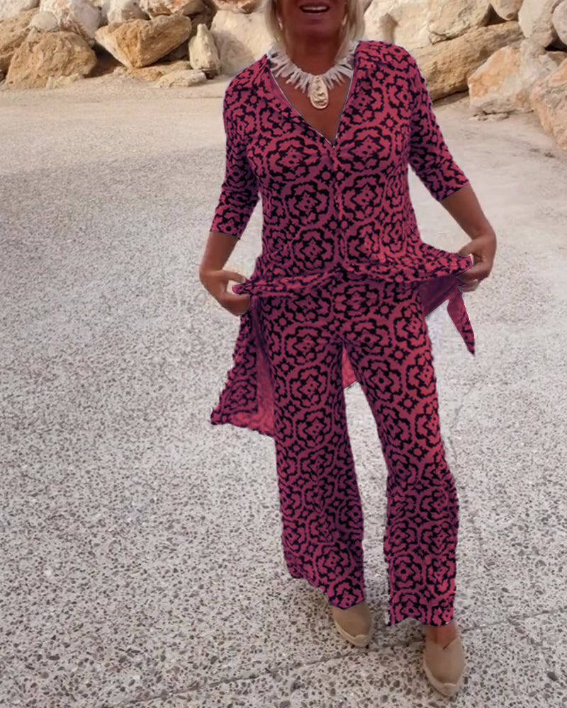 Erika™ | Printed 2-Piece Set