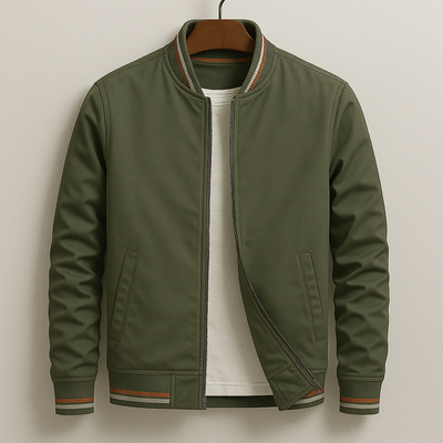 Stripes™ | Chic Bomber Jacket