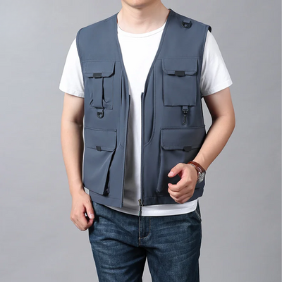 Gilbert™ | Elegant Cargo Vest