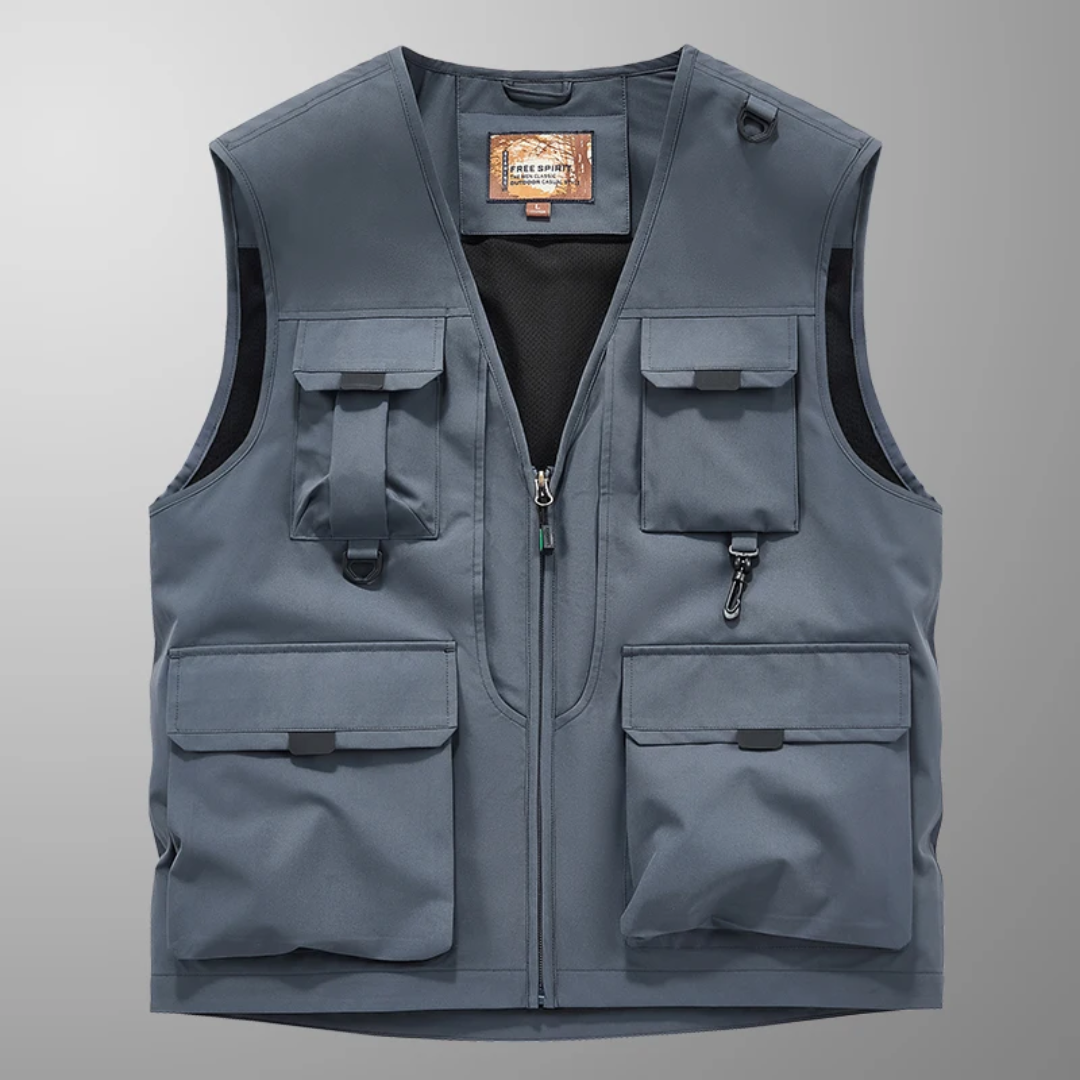 Gilbert™ | Elegant Cargo Vest