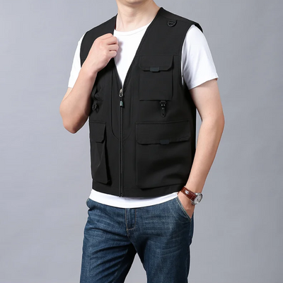 Gilbert™ | Elegant Cargo Vest