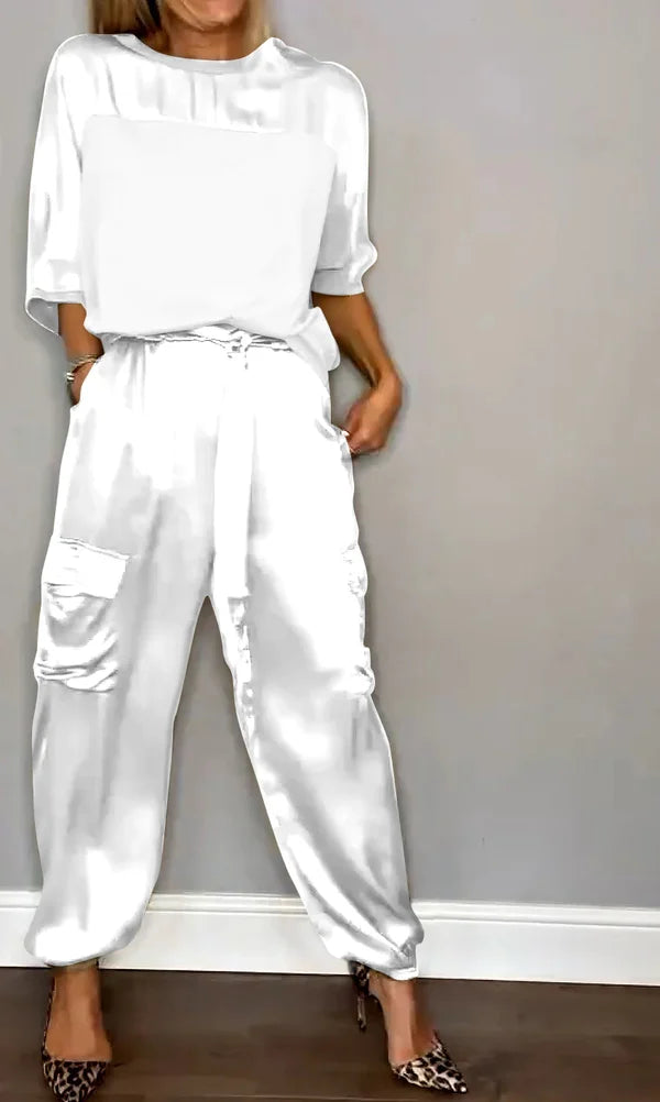 Margaret™ | Elegant Satin Set
