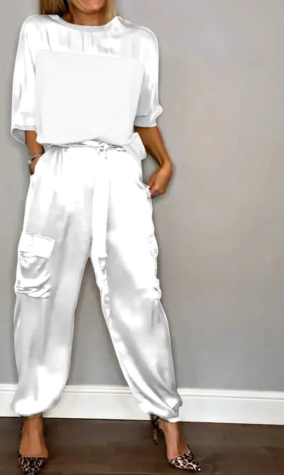 Margaret™ | Elegant Satin Set