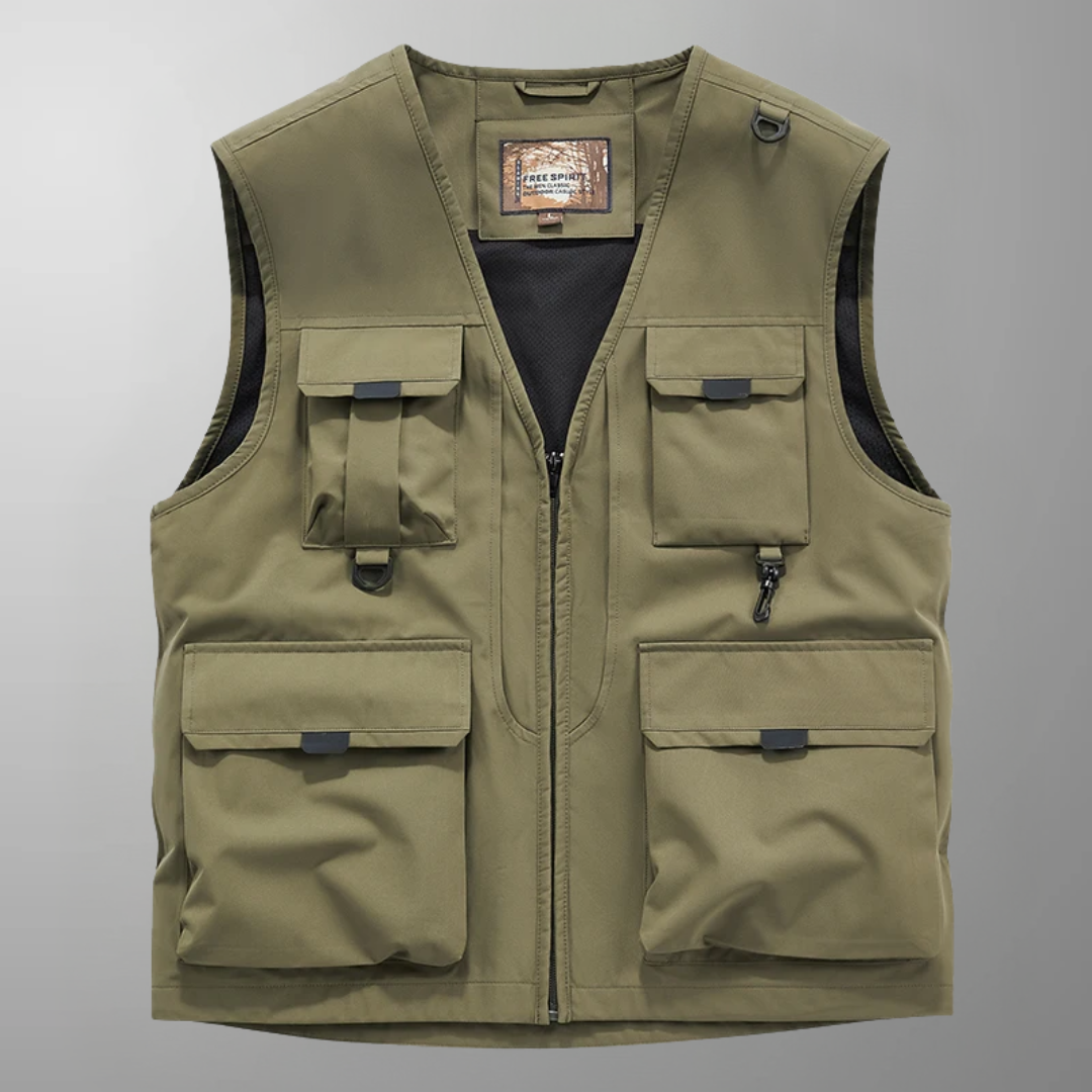 Gilbert™ | Elegant Cargo Vest