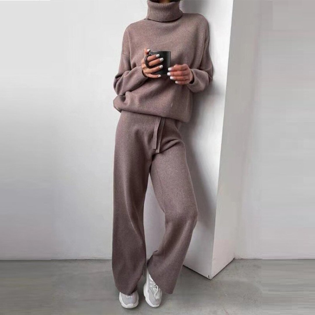 Eliza™ | Comfy Roll Neck Co-ord