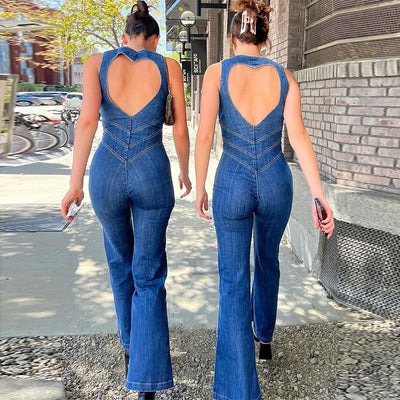 Zalika™ | Nova Denim Jumpsuit