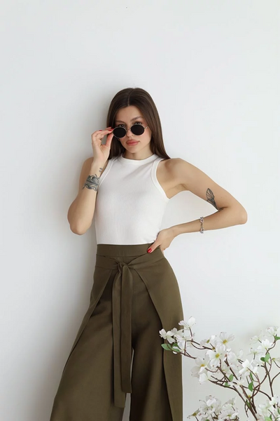Isolde™ | Wide-Crop Trousers