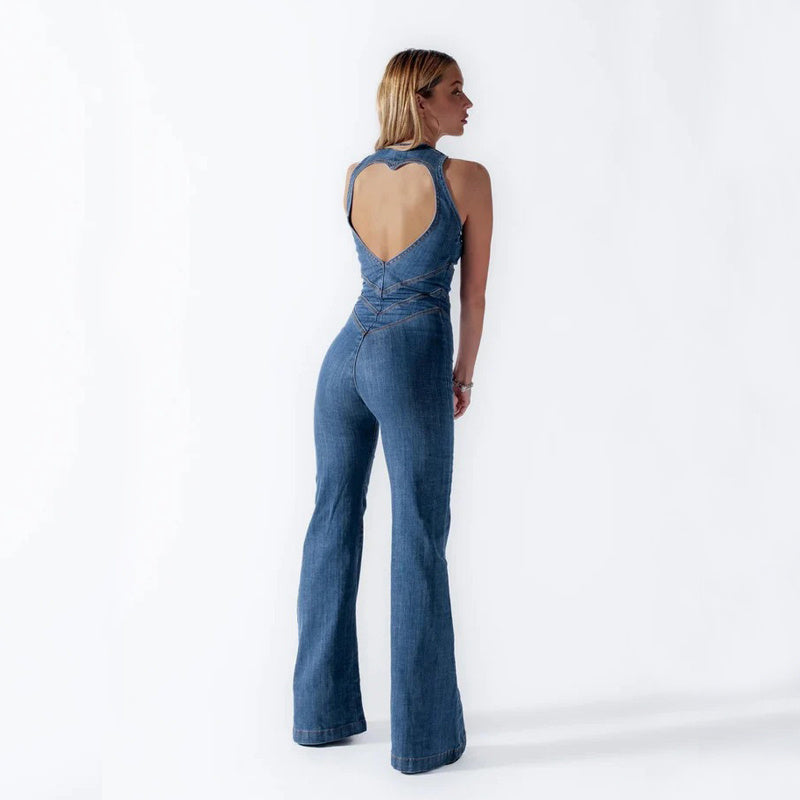Zalika™ | Nova Denim Jumpsuit
