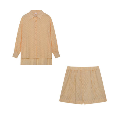 Wynn™ | Chic Shirt & Shorts Set