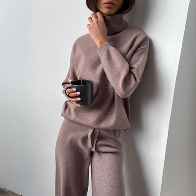 Eliza™ | Comfy Roll Neck Co-ord