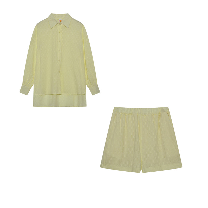 Wynn™ | Chic Shirt & Shorts Set