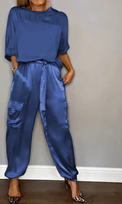 Margaret™ | Elegant Satin Set